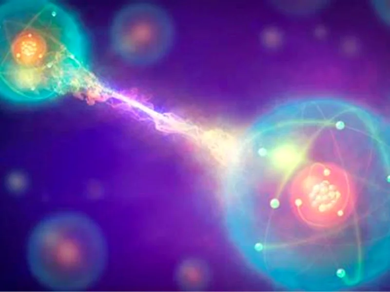 Quantum AI concept illustration